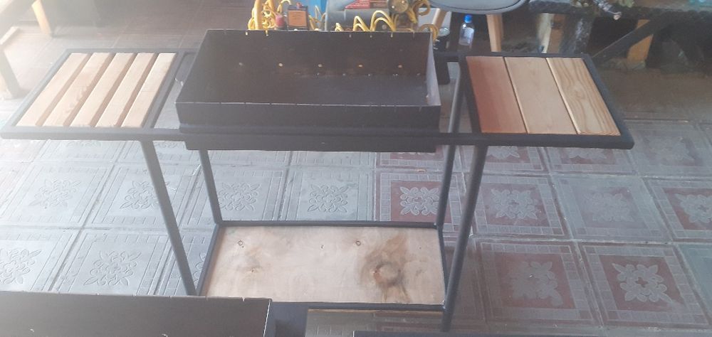 Мангал в стиле лофт