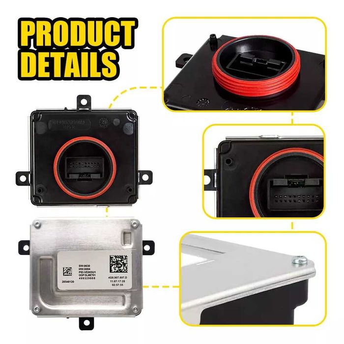 Modul  Far Led Xenon Dlr Balast Droser Lumina De Zi Audi Skoda Vw