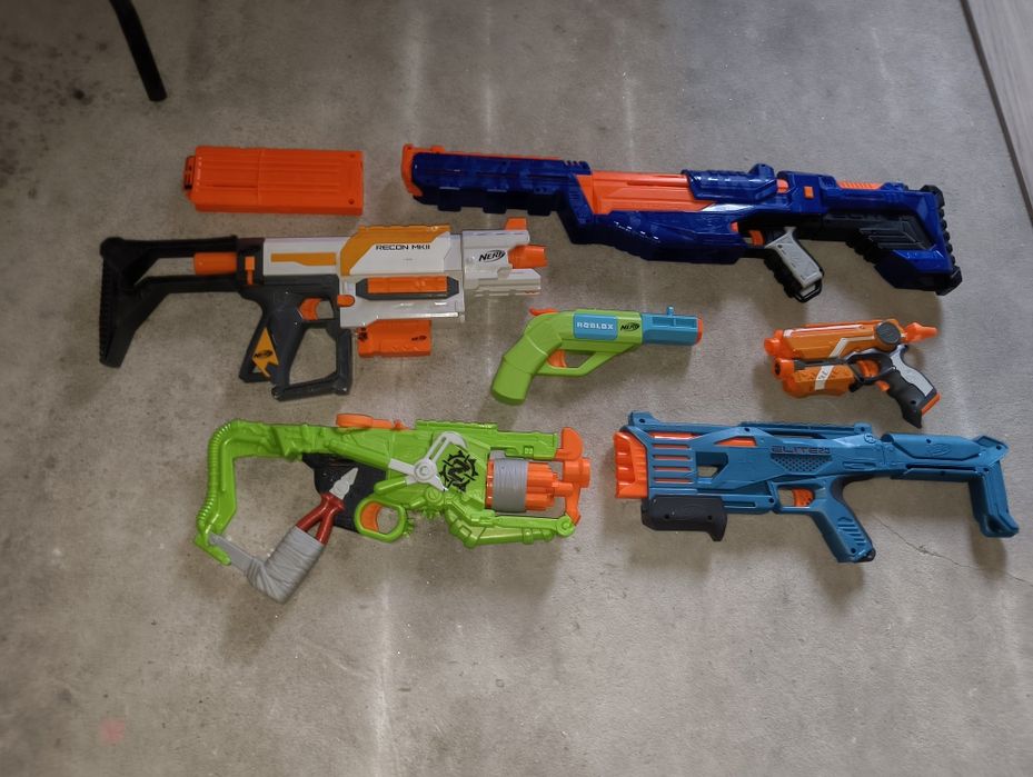 6 arme narf nounouțe