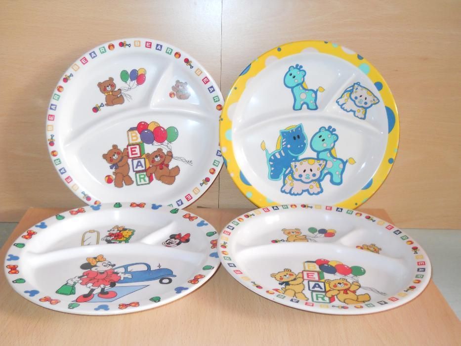 Farfurii din Melamina pentru copii