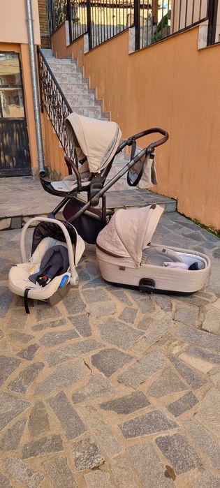 Бебешка количка Roan Bloom, 3 в 1