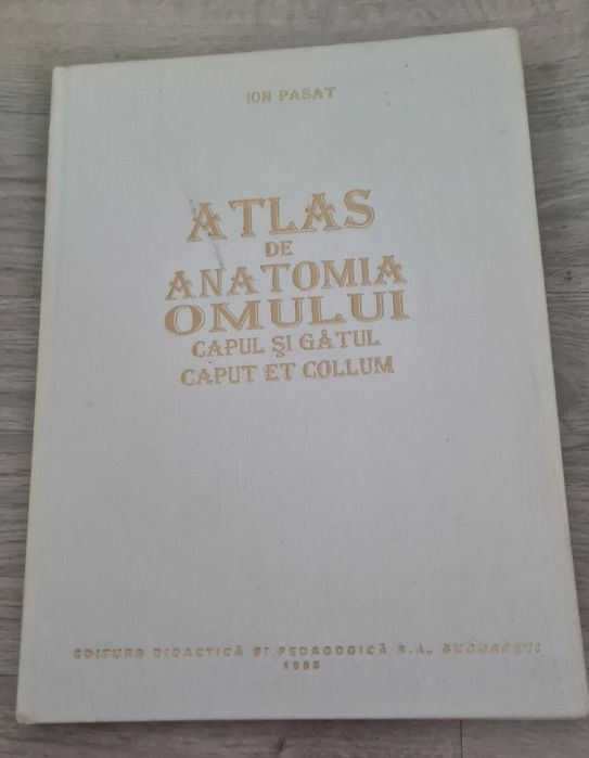 Atlas de anatomia omului (Capul și gâtul) - lon Passat