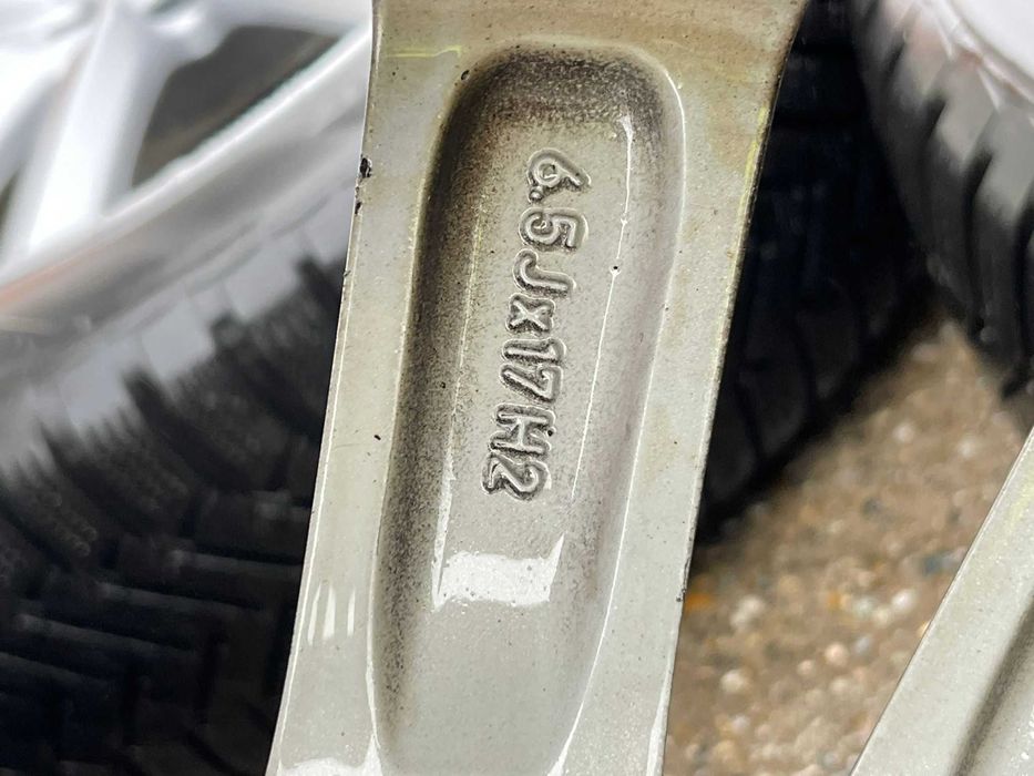 Jante aliaj R17 5x112 Audi Vw Skoda Seat anvelope de iarna 215 60 R17