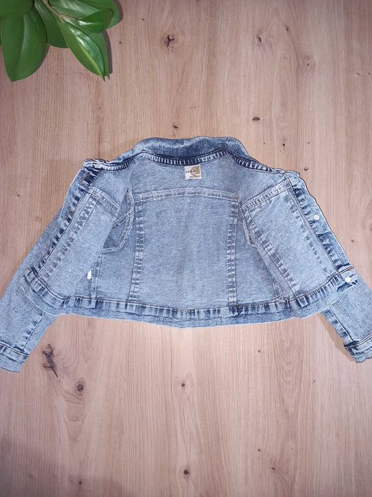 Детско дънково яке + ПОДАРЪК Дънки