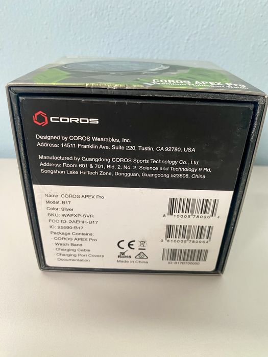 Coros Apex Pro - Saphire 47mm