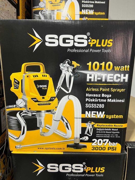 Sgs SGS5280 Безвоздушный распылитель краски 1010 Вт