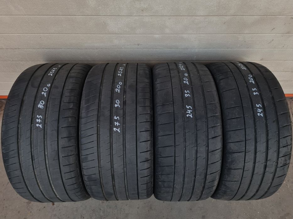 Летни гуми 4 броя BRIDGESTON Potenza Sport Спорт П. 275 30 R20 245 35 R20 дот 2724