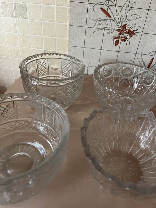 Хрустальная и стеклянная посуда