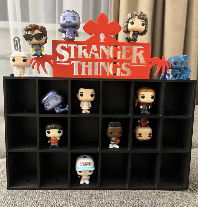 подставка под киндер joy stranger things,очень странные дела