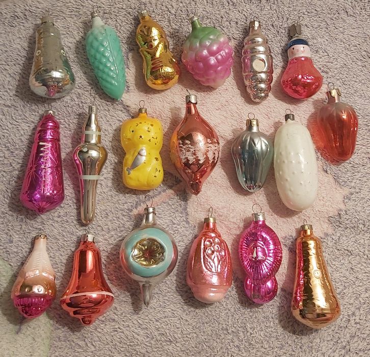 Советские елочные игрушки