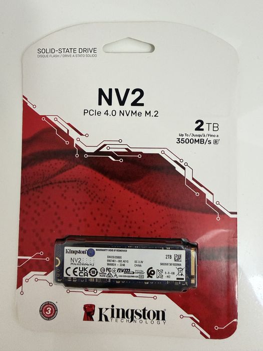 NVME 2 Tb Kingston NV2