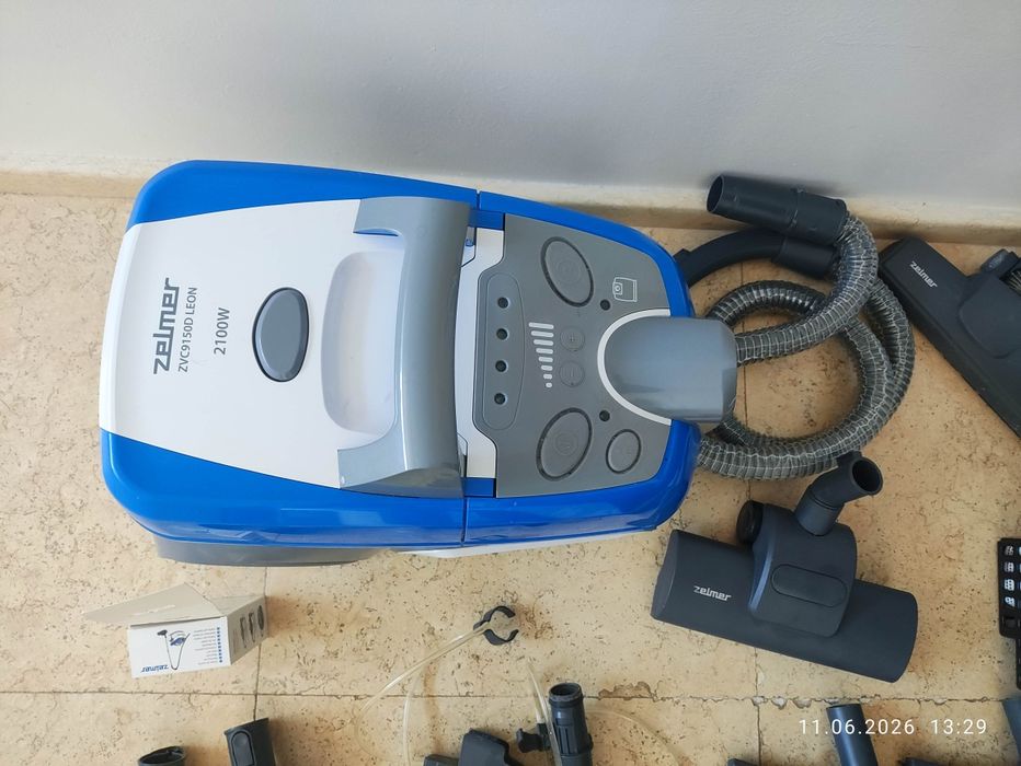 Перяща мултифункционална прахосмукачка Zelmer ZVC9150D W&D Leon – КАТО НОВА!