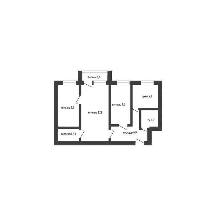 Продажа 3-комнатной квартиры