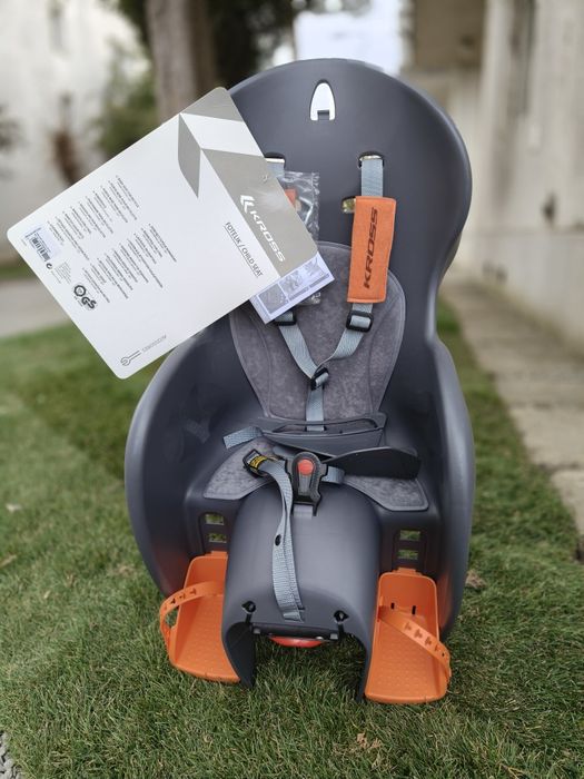 Scaun Bicicletă Copii KROSS – NOU, nefolosit – Siguranță și Confort