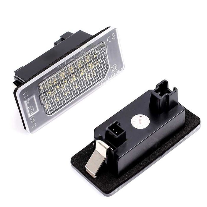 Set 2 Lampi Numar LED Canbus compatibile cu VW, AUDI, SKODA, Seat