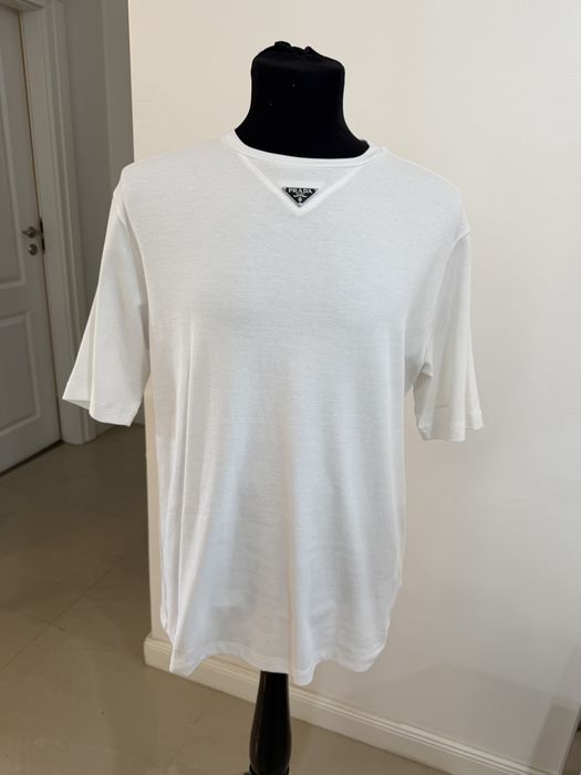 Tricou Prada Alb