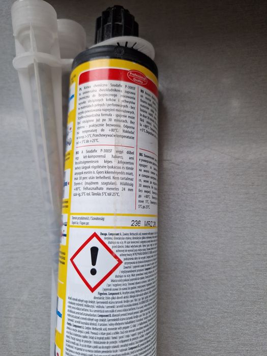 Vând flacon ancora chimică Soudal Soudafix P300-SF