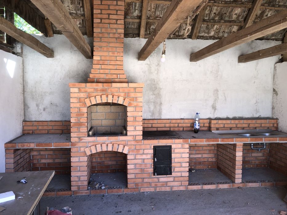 Grătare de grădină, sobe, cuptoare,caramida