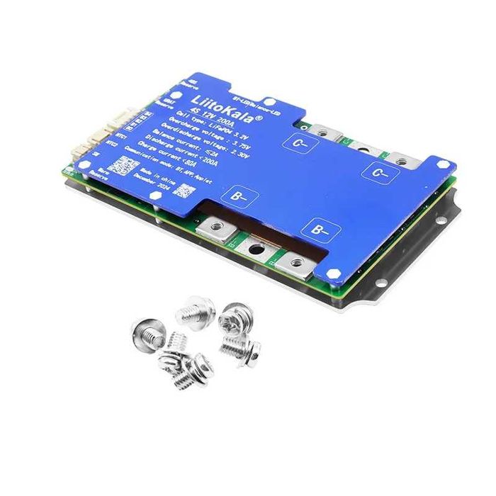 BMS БМС 12V 24V LIFEPO4 4S 100A 200A с Bluetooth