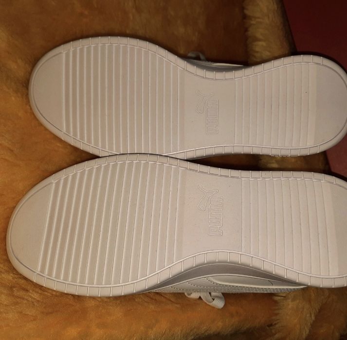 Puma- Adidași albi, damă, nou, 38