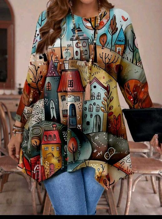 Продавам макси ефектни рокли, ризи и туники за едри дами!!! ИМА ОЩЕ...