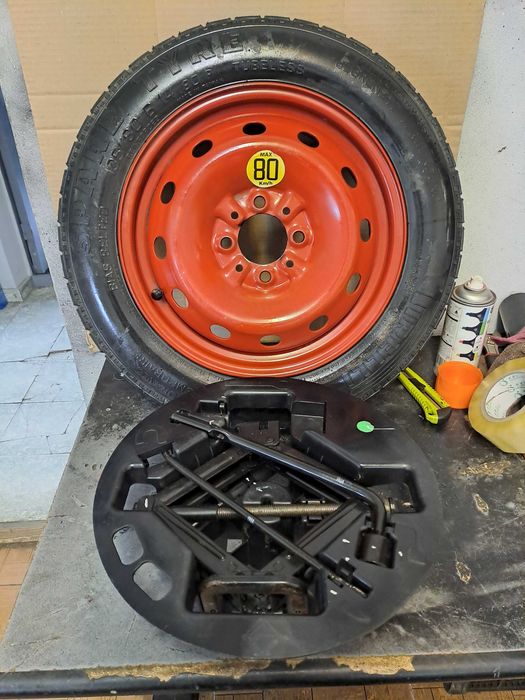 Roata de rezerva Slim Kit Pana Fiat 500