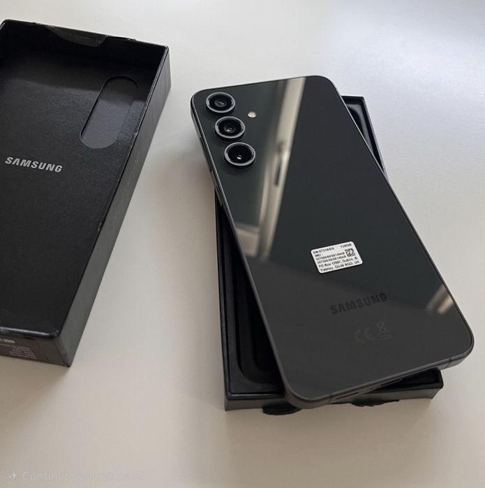 Samsung S24 FE 5G 128GB Dual Sim Black,garanție