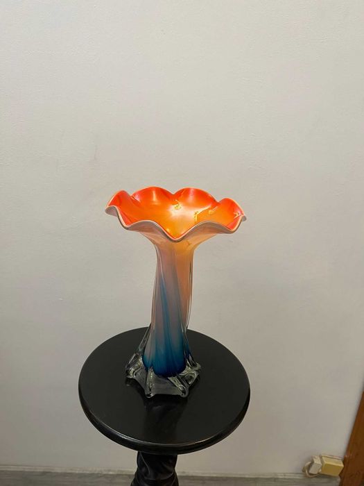 Piesa veche cristal MURANO cala bibelouri bibelou deosebita
