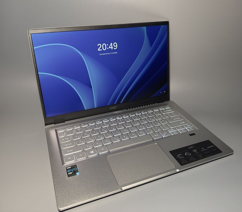 Продаётся ноутбук Acer Swift 3  i7-1165G7