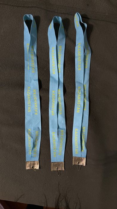 Лента для медалей с надписью Kazakhstan