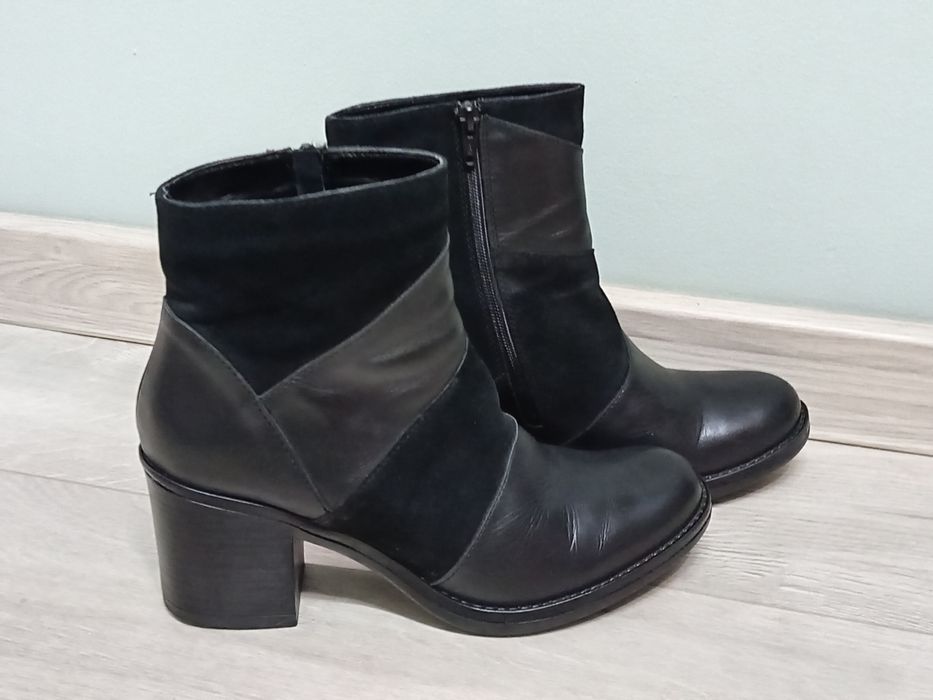 Женски зимни черни боти!
