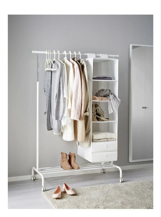 Вешалка напольная IKEA на колесах
