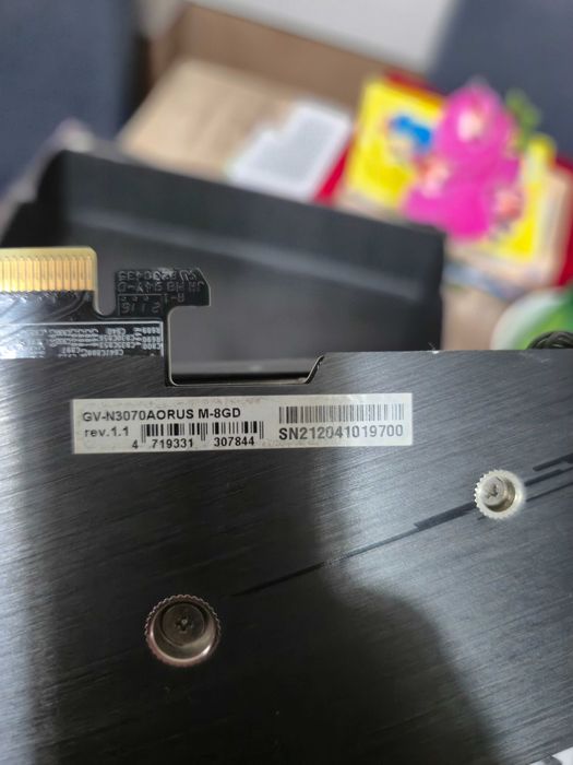 Aorus RTX 3070 8gb Master