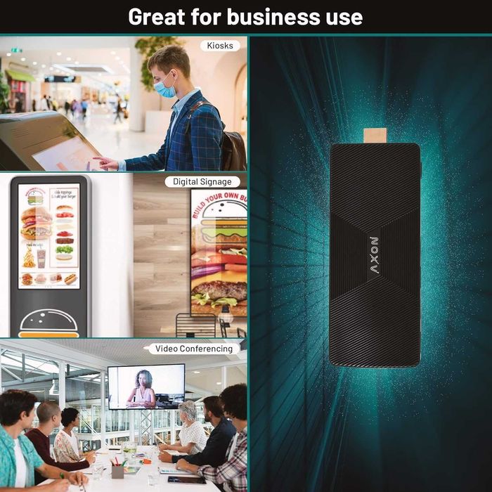 Ультракомпактный Мини Пк Mini PC Axon mini stick PC intel J4125 4/64Gb