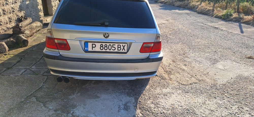 Е46 задна фейс броня за комби, перфектно здрава