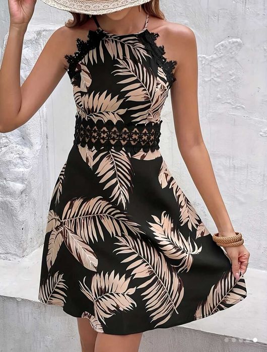 Чисто нова дантелена рокля