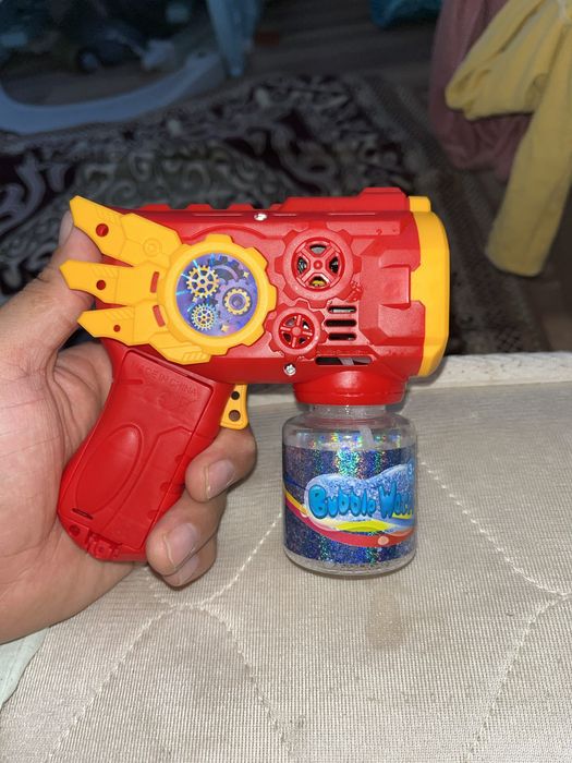 Пистолет пузырыки Мыльные пузыри