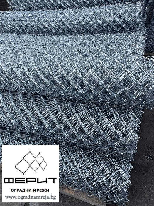Мрежа оградна от твърд поцинкован тел, склад София