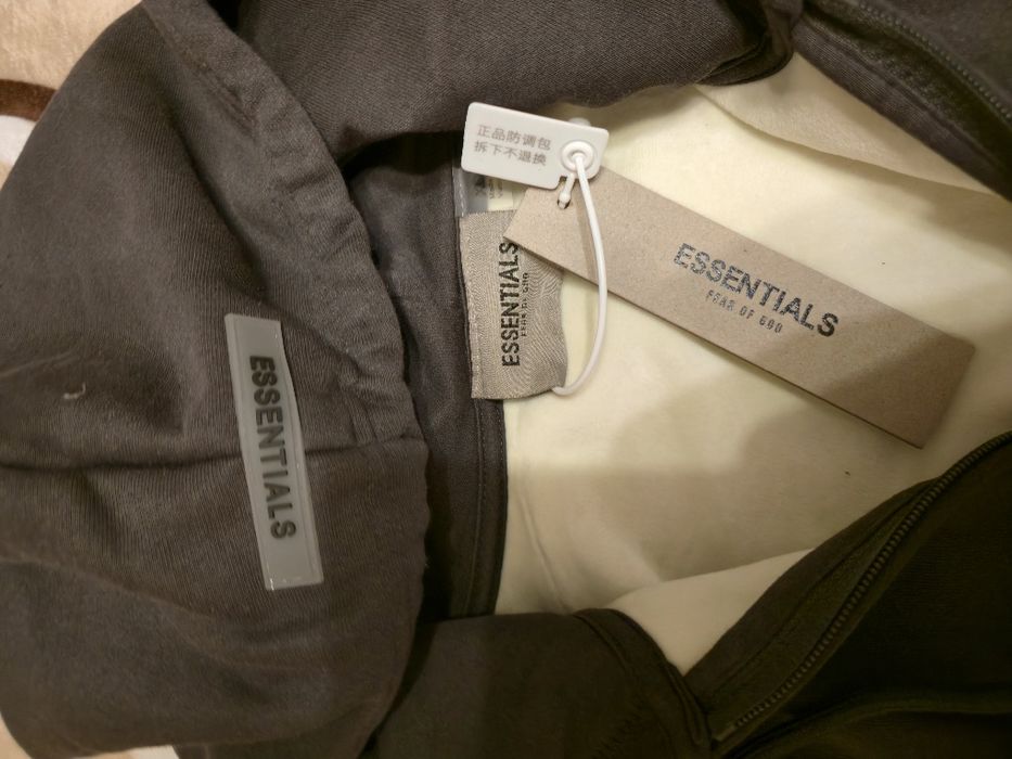 Зип худи essentials