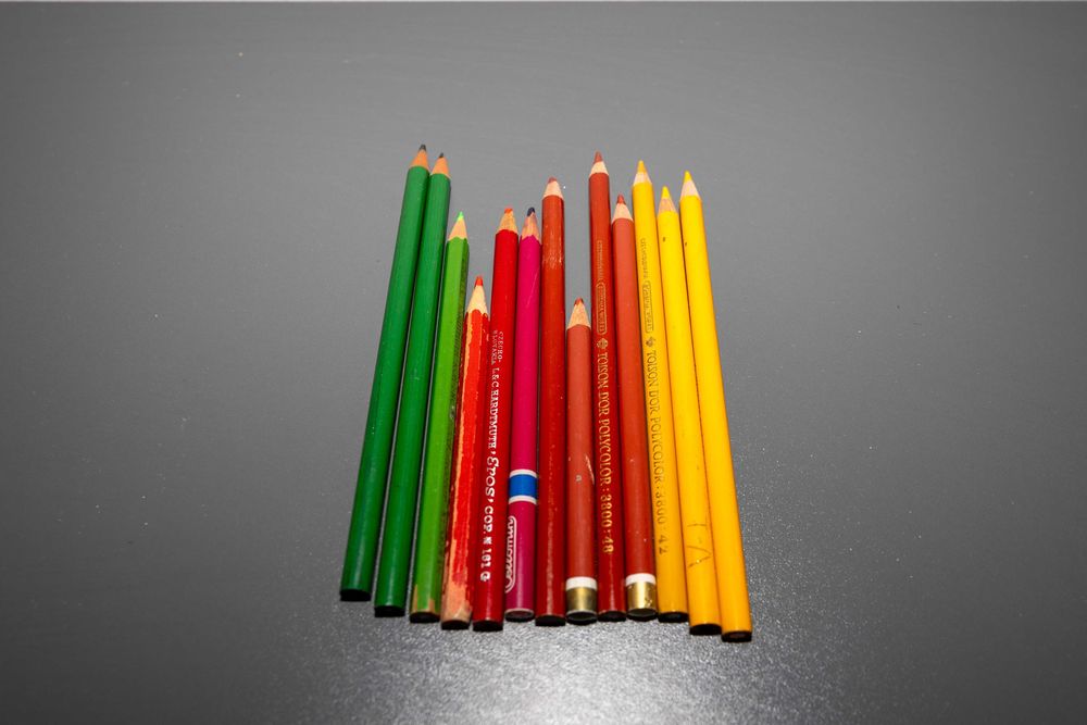 Лот ретро моливи COLORAMA