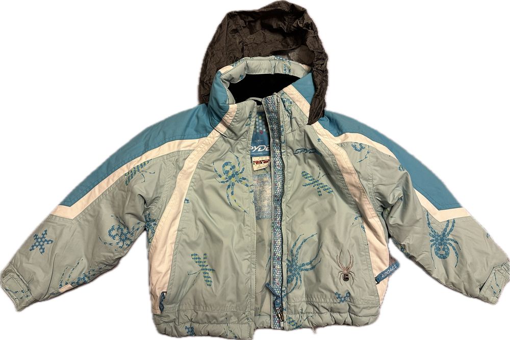 Детски ски екип Spyder р-р3-4 г.- комплект яке с гащеризон и полар CMP