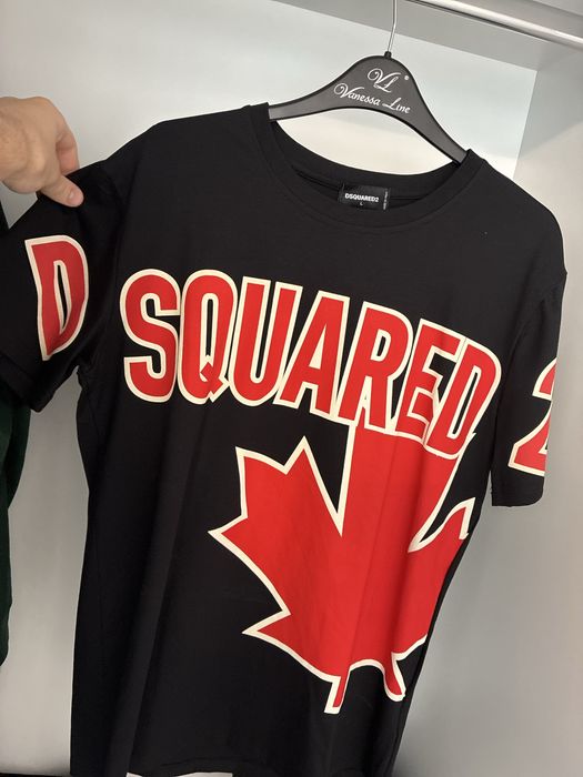 Tricou Negru DSQuared2 L