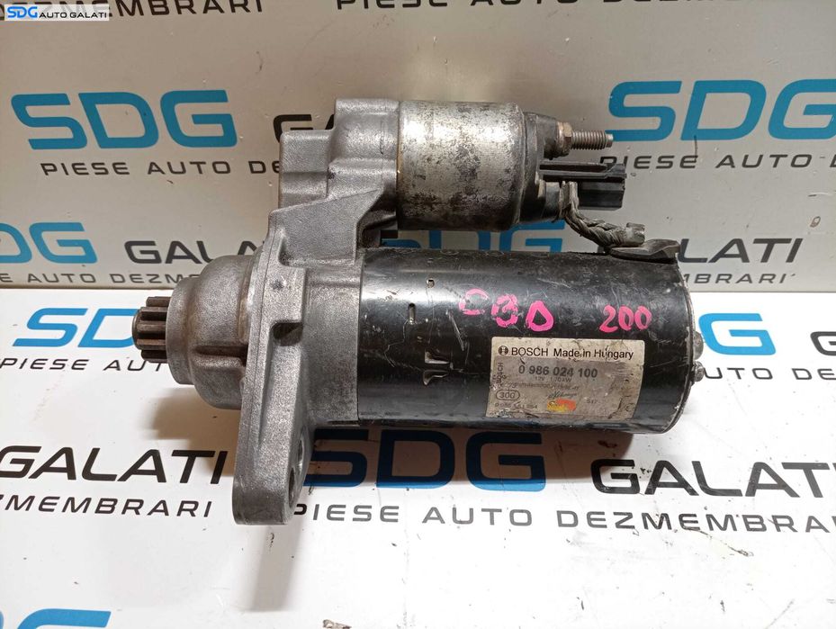 Electromotor cu 11 Dinti Volkswagen Jetta 1.2 TSI CBZB 2009 - 2015 Cod 02Z911023N 0001123028 [M7209]
