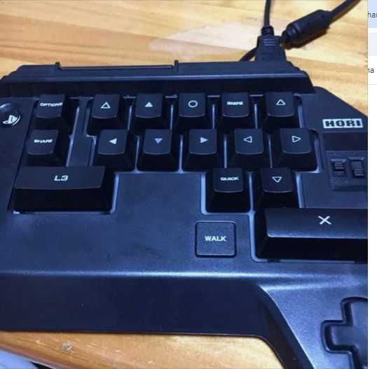 HORI gamepad si mouse  PC style pentru Playstation 4