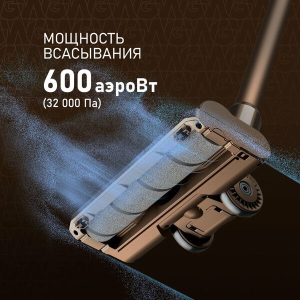Вертикальный беспроводной пылесос Weissgauff V12