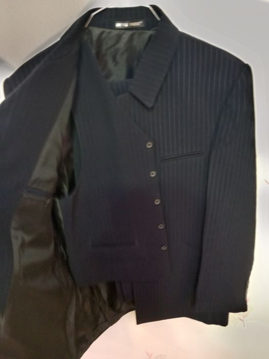 Костюм тройка синий