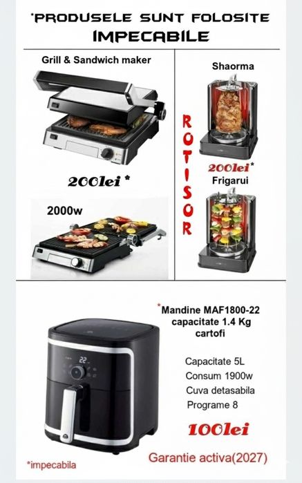 Veioza.Lanterna.Friteuza.Termos. Sigurante electrice