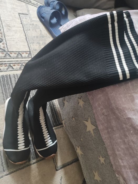 Продам сапоги чулки черные