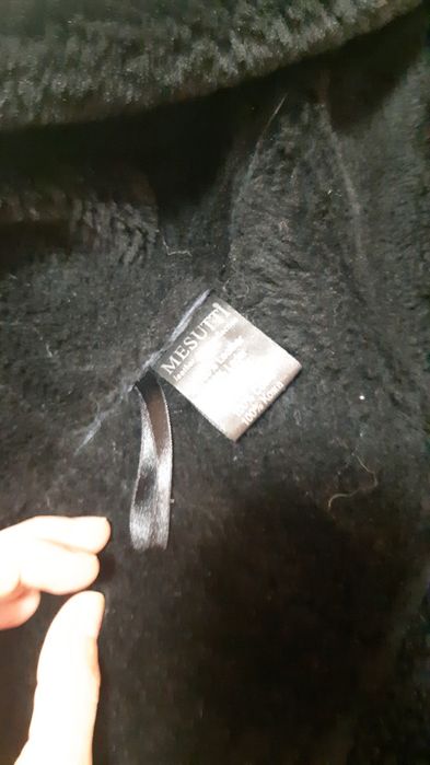 Дублёнка с капюшоном