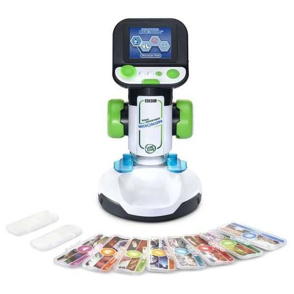 Микроскоп LeapFrog Интерактивна играчка с видео снимки 2,4 инча екран